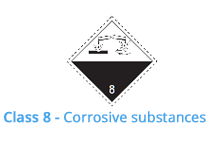 Corrosive substances