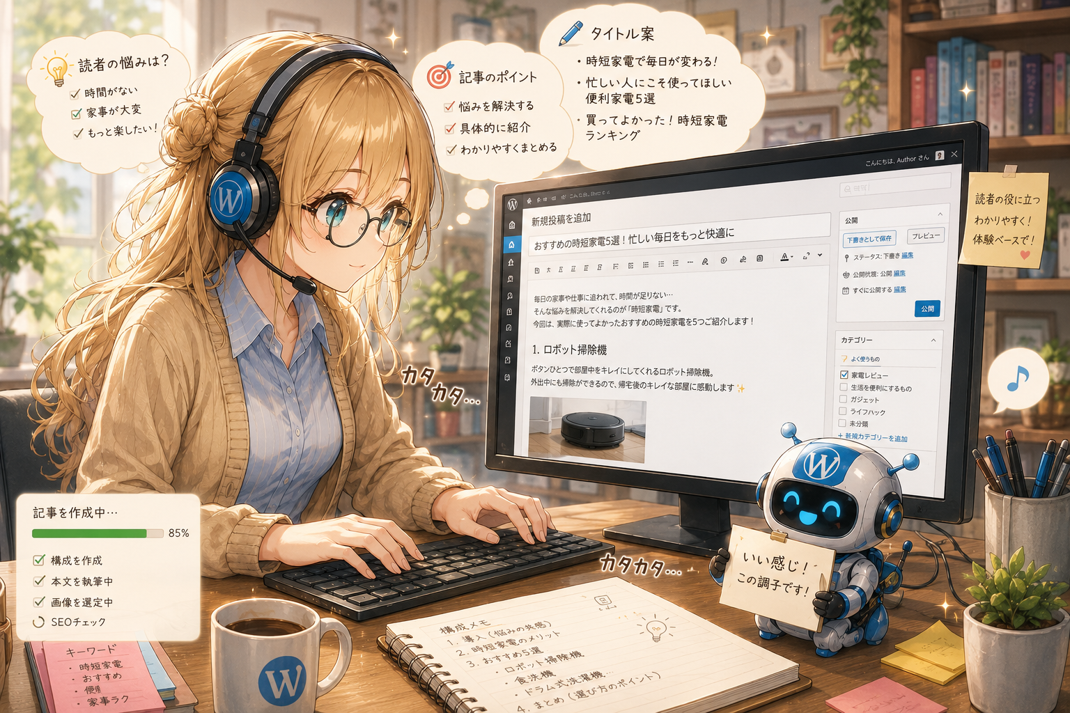 一生懸命執筆中
